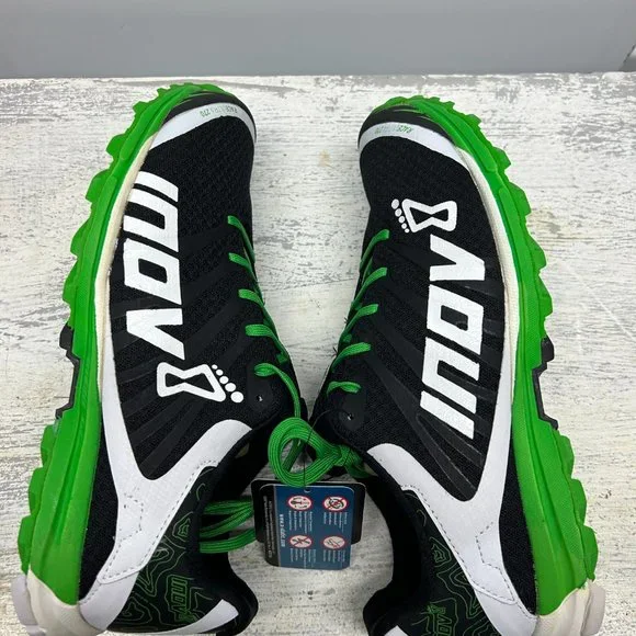Inov-8 RACE ULTRA 270 (Men): Conquer Trails in Black/White/Green Precision - Picture 7 of 9